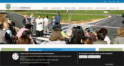 Desktop Screenshot of cerknica.si